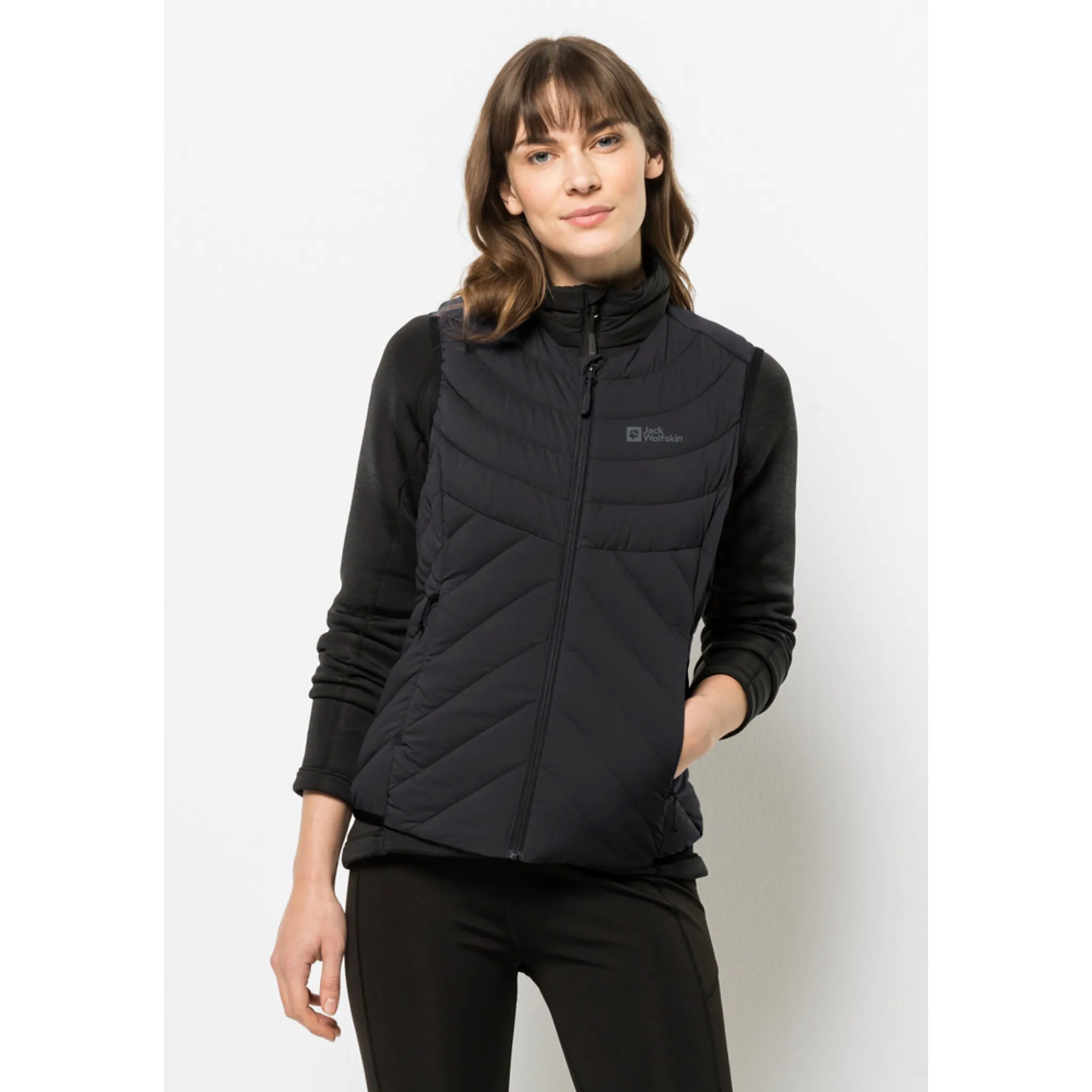 

Пуховой жилет Jack Wolfskin "ATHLETIC DOWN VEST W", черный