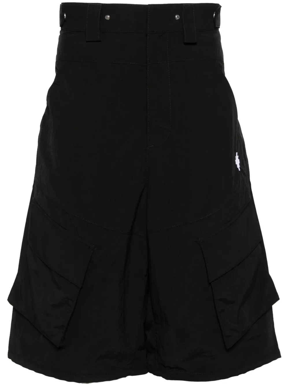 

Шорты-бермуды Cross Marcelo Burlon County of Milan, черный