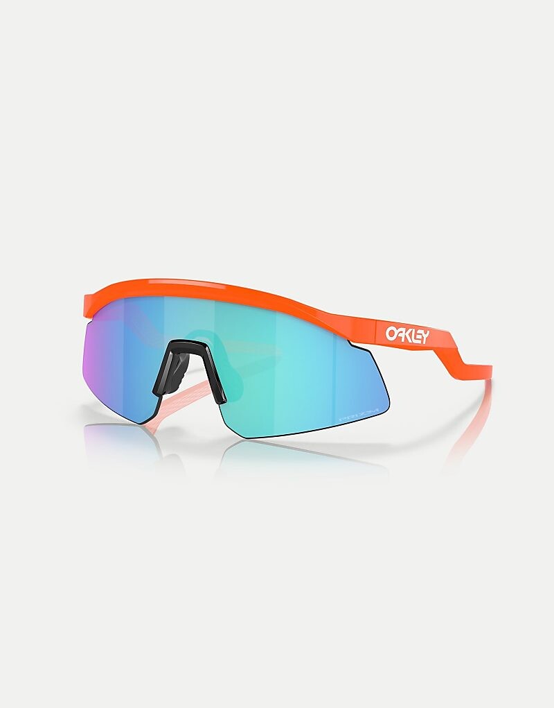 

Oakley - Hydra - солнцезащитные очки с флуоресцентной оранжевой маской и синими зеркальными линзами