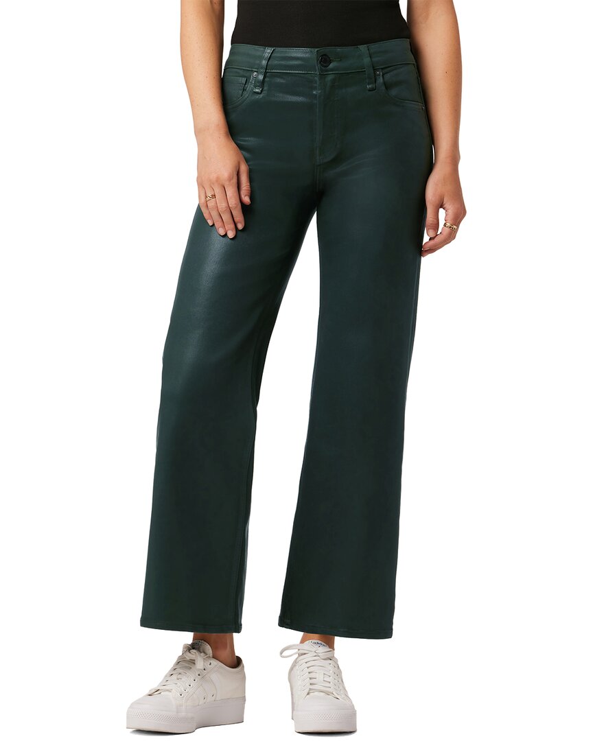 

Джинсы HUDSON Jeans Rosie Coated Scarab Wide Leg Jeans, черный