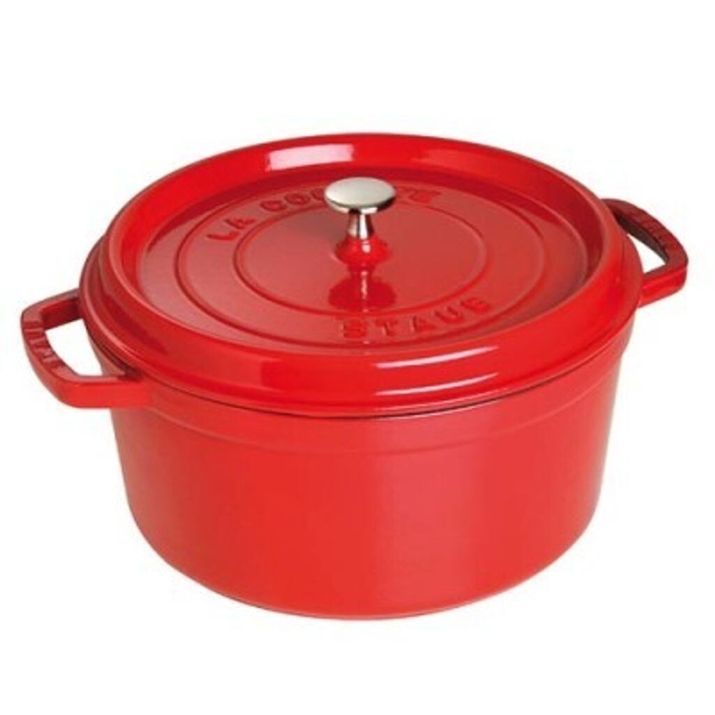 

DUST CASSERUOLA TONDA GHISA 26см Rosso Ciliegio Staub