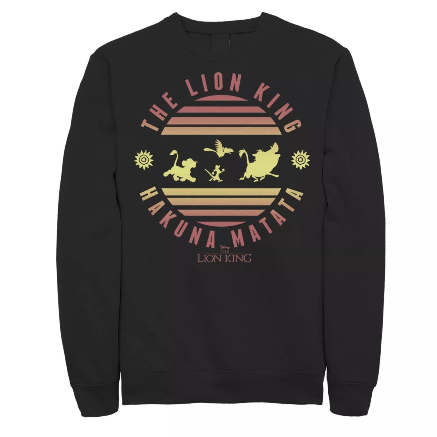

Мужской свитшот с градиентом The Lion King Hakuna Matata Disney