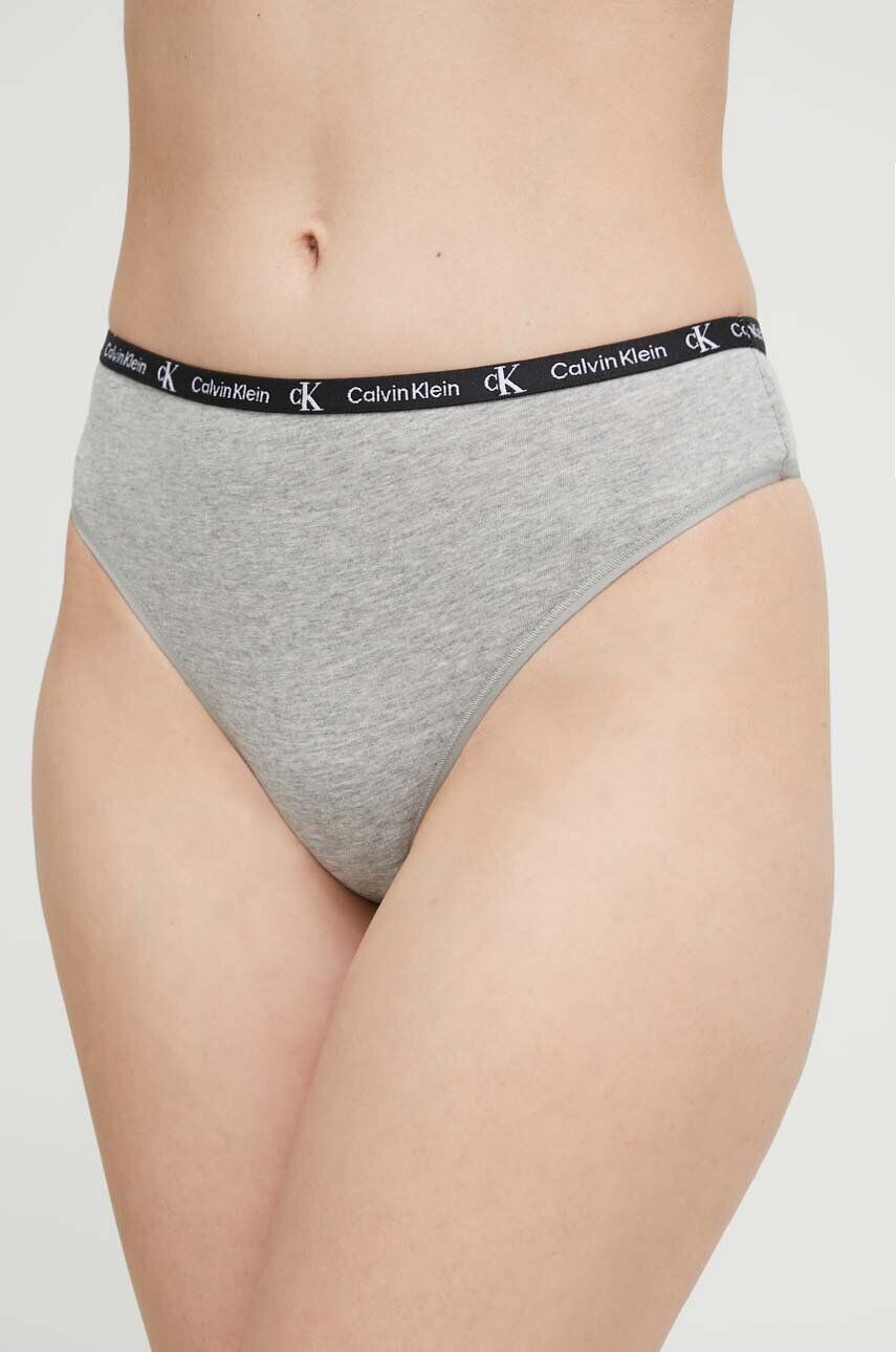 

Трусы упаковка из 2 шт Calvin Klein Underwear, серый