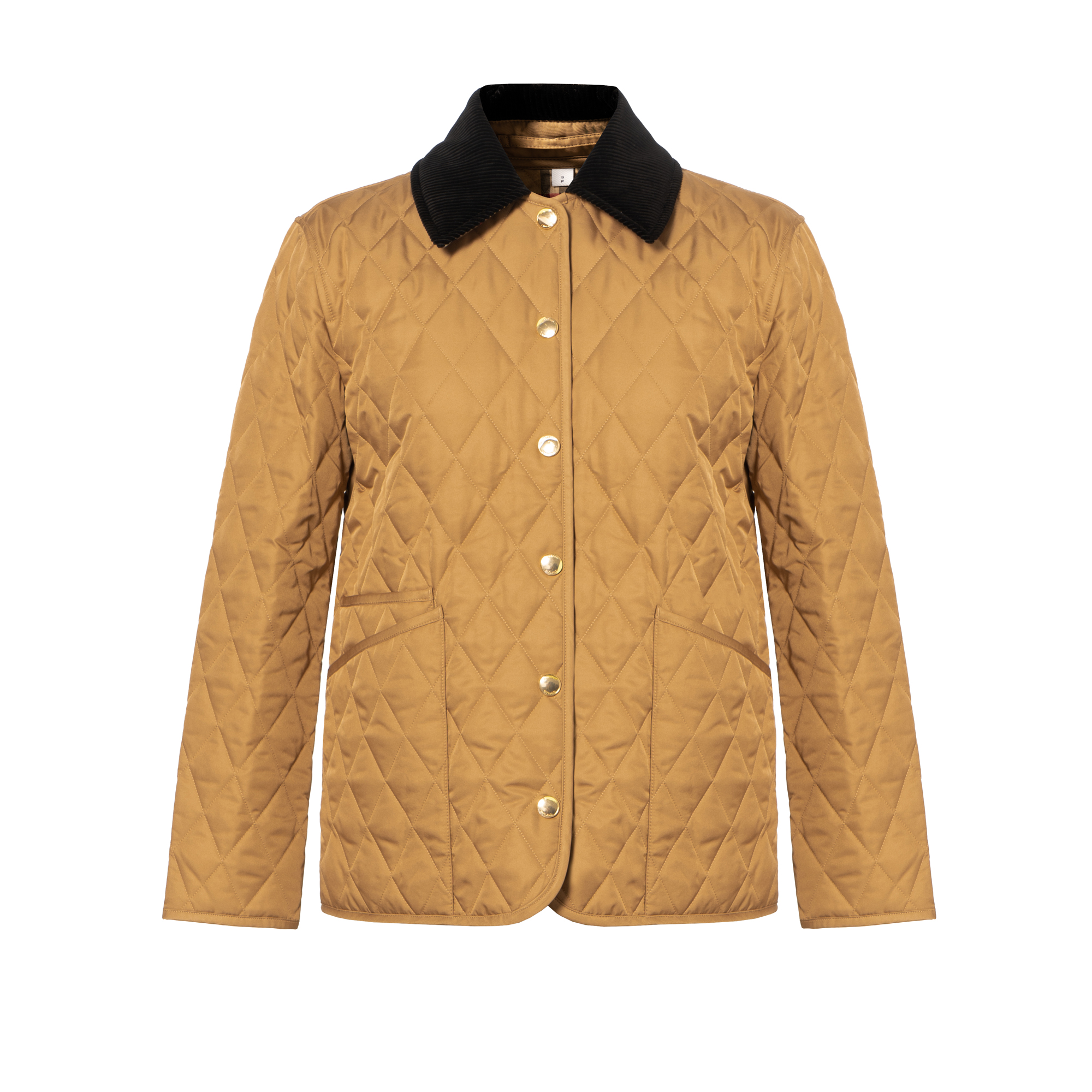 

Женская стеганая куртка цвета верблюжьей шерсти Burberry, Camel