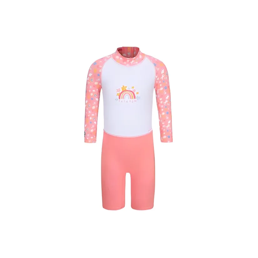 DECATHLON Детский купальник Coral Powder/Snow/Litchi Powder
