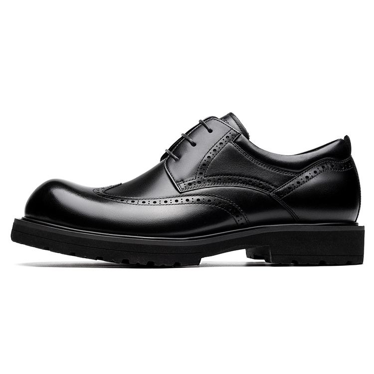 

Мужские повседневные туфли LAORENTOU низкие черные/тёмно-коричневые