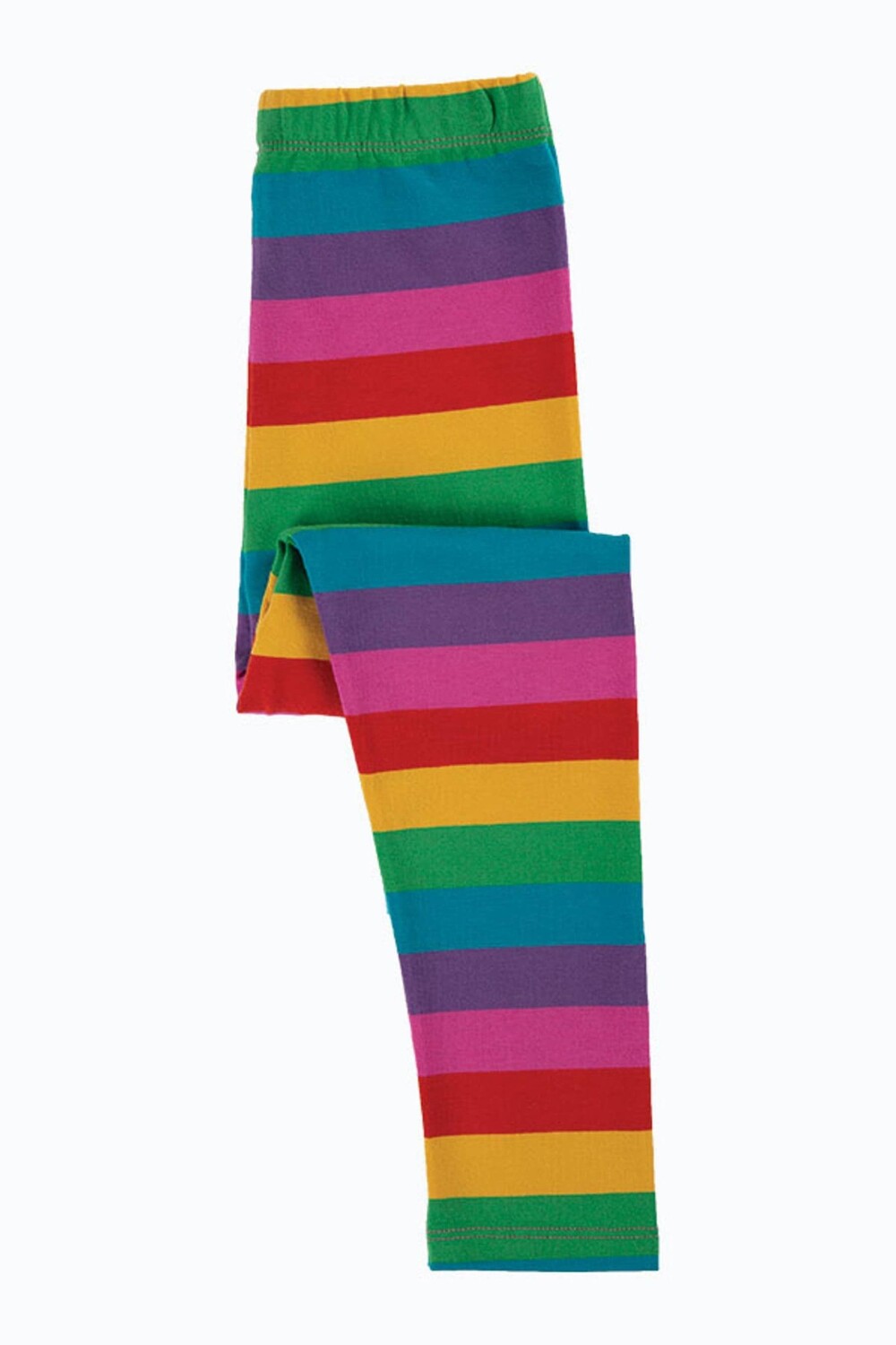 Розовые леггинсы из натурального хлопка суперэластичной ткани Frugi, розовый — фото 2