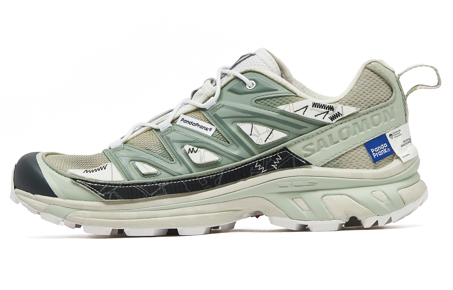 

XT-6 Кроссовки для походов унисекс с низким верхом, белые/зеленые Salomon