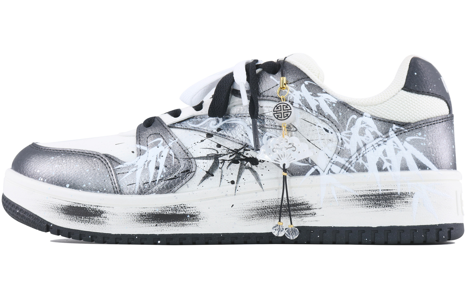 

Мужские низкие скейтборд-кепы Little Zero Feel с противоскользящим, износостойким и легким дизайном Anta, черный