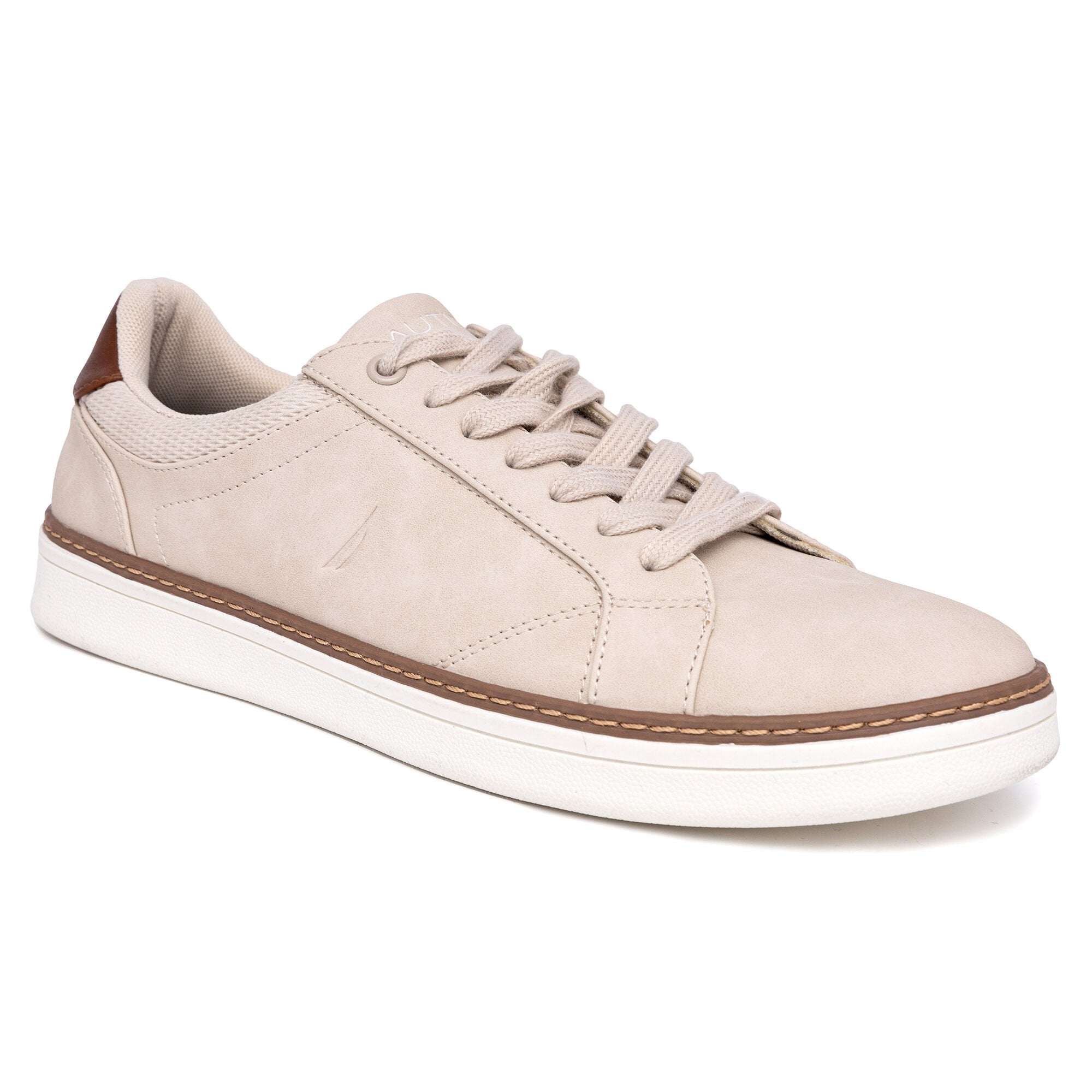 

Кроссовки Nautica на шнуровке, цвет dark brown heather