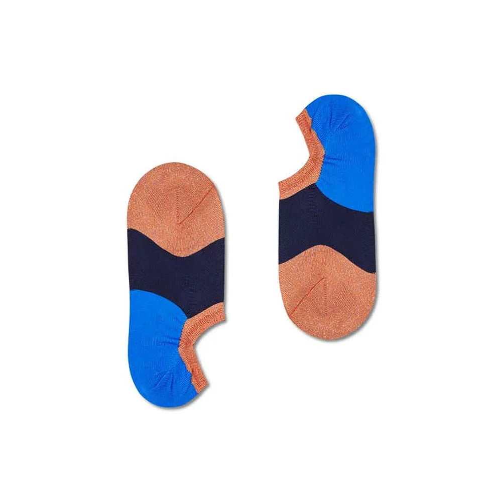 

Носки Happy Short Isa No Show Blue and Orange long, разноцветный