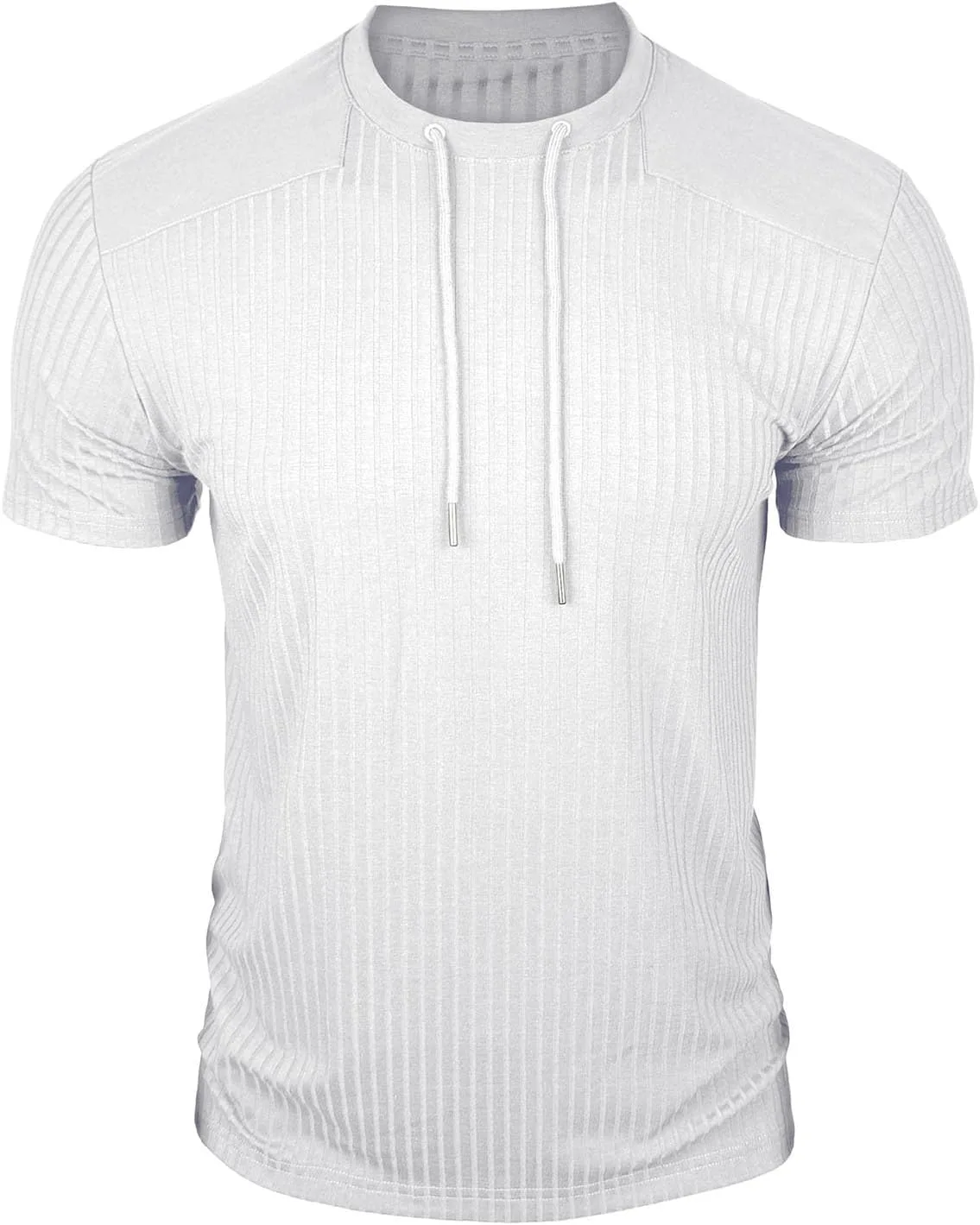 

Xiaojake мужская футболка Athletic Muscle с коротким рукавом Slim Fitted Crewneck Xiaojmake