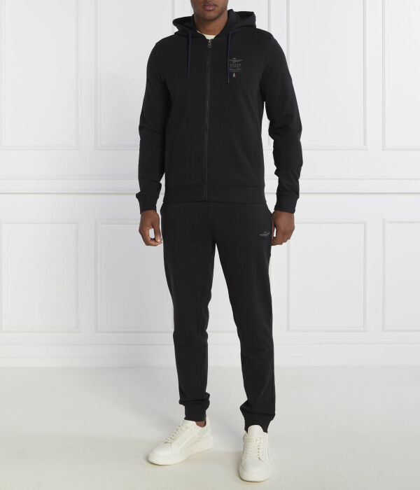 

Спортивный костюм Regular fit Aeronautica Militare, черный