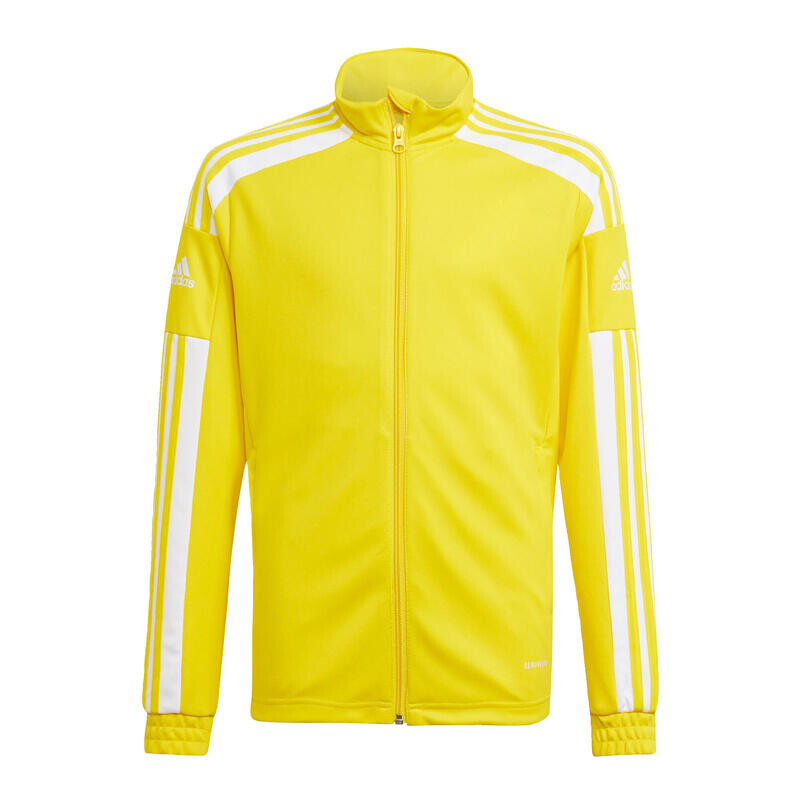 

Куртка тренировочная Adidas, цвет gelb/weiss/gelb