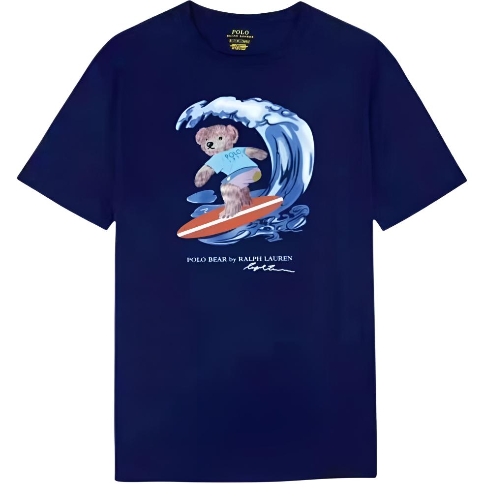 

Polo Ralph Lauren Футболка мужская синяя, Синий, Polo Ralph Lauren Футболка мужская синяя