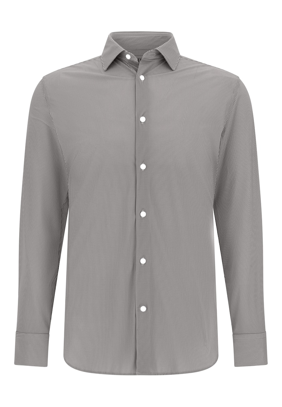 

Рубашка Slim Fit на пуговицах Boggi Milano, серый