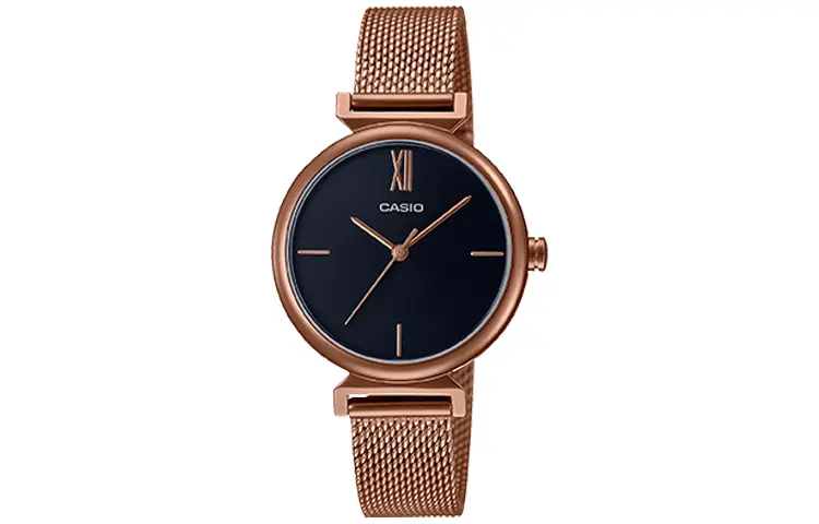 

CASIO Часы Women's Standard Series 38mm Black Watch LTP-2023VMR-1C, Black Dial
