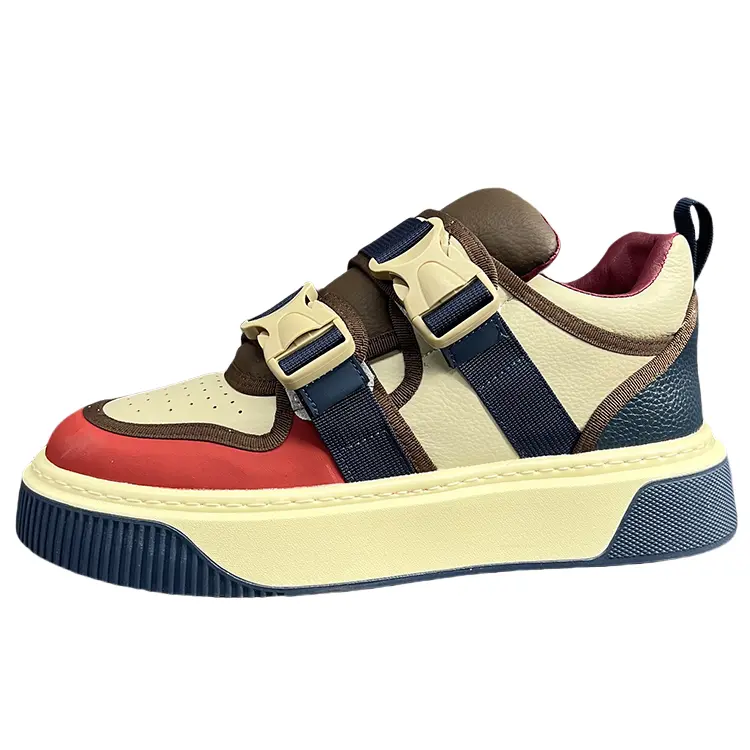 

ZUOSAISI Износостойкие дышащие низкие скейтбордские кроссовки мужские красно-синие, цвет Red Blue