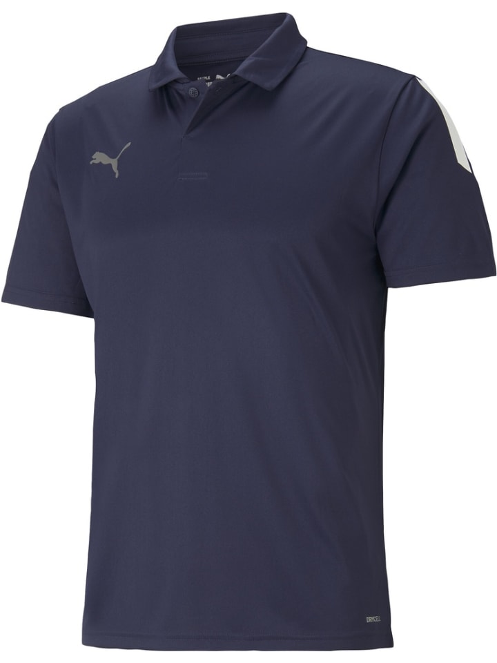 

Puma Поло "TeamLIGA Sideline Polo" синего цвета, Синий, Puma Поло "TeamLIGA Sideline Polo" синего цвета