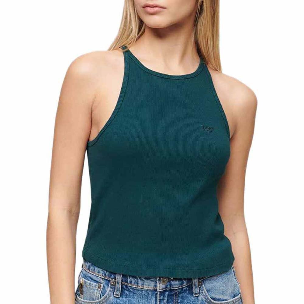 

Футболка Superdry Essential Logo Racer , зеленый