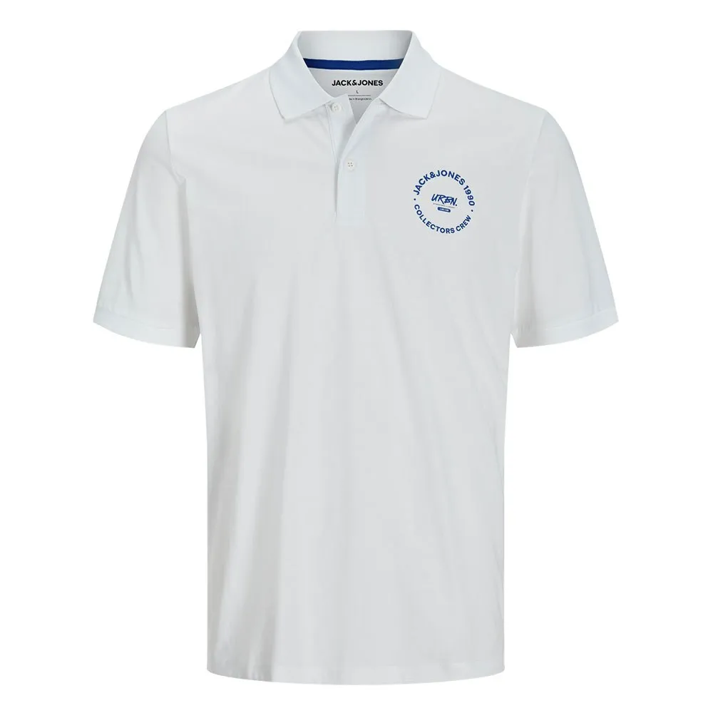 

Поло с коротким рукавом Jack & Jones Simon, белый