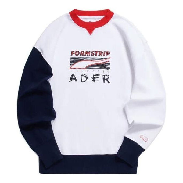 

Свитер x ader error crew neck pullover sweatshirt 'white' Puma, белый