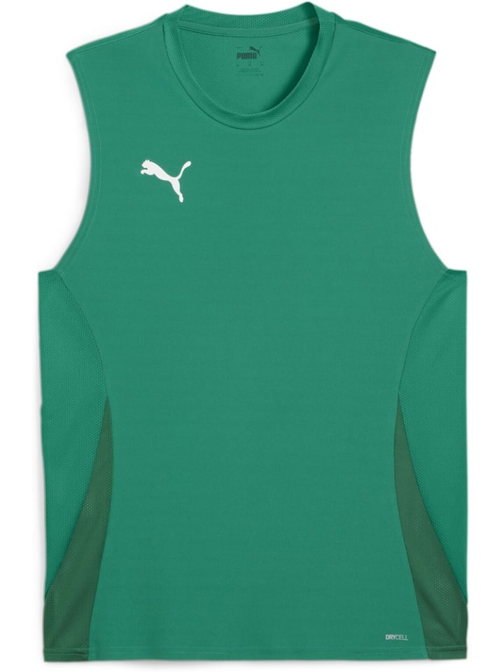 

Спортивная футболка TeamGoal Sleeveless Jersey зеленого цвета Puma