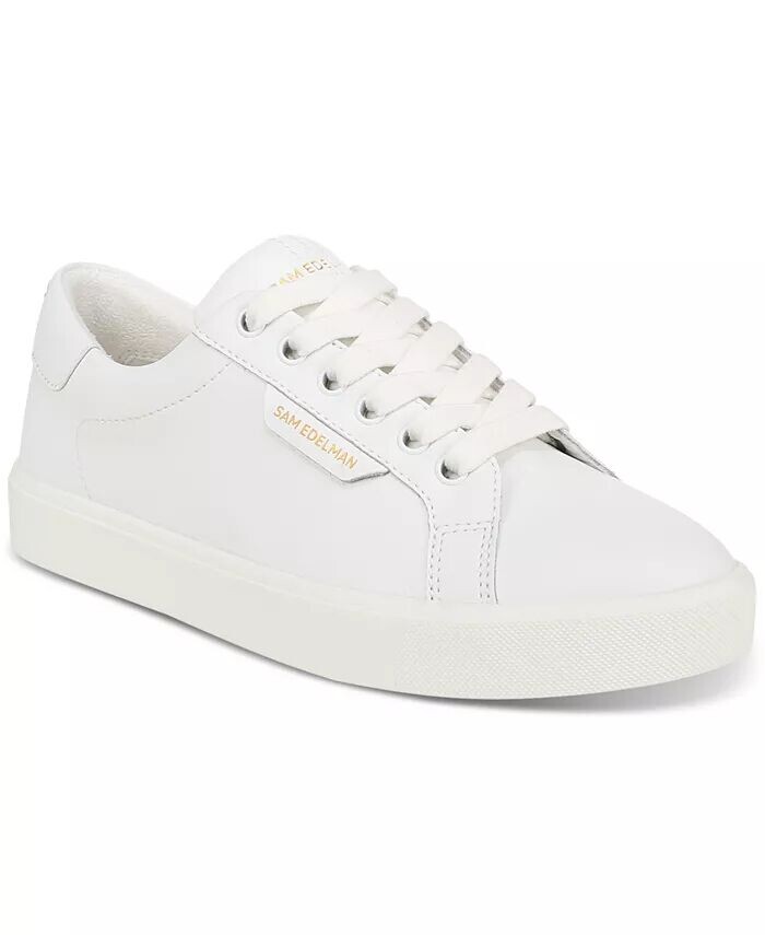 

Женские низкие кеды на шнуровке из этила Sam Edelman, белый