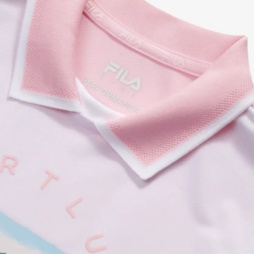 FILA KIDS Детская футболка Top Jade White для детей 3-7 лет — фото 4