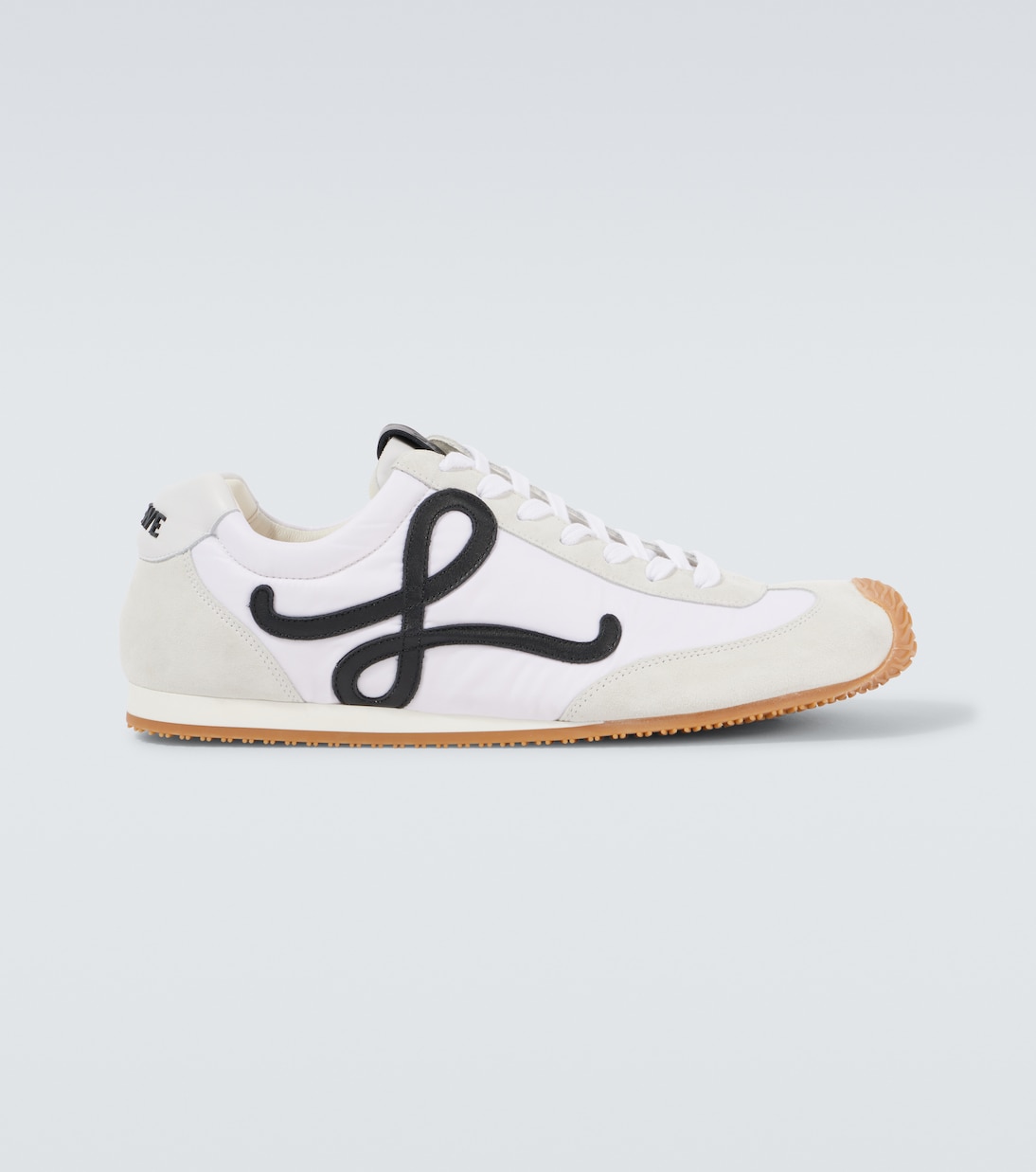

Балетные кроссовки Runner 2.0 с замшевыми вставками Loewe, White/ Black