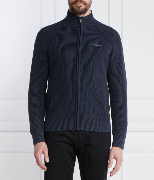 

Свитер Aeronautica Militare Regular Fit на молнии, синий