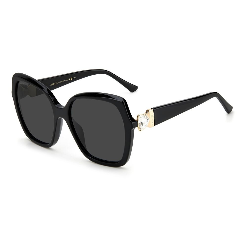

Черные ацетатные солнцезащитные очки Jimmy Choo Eyewear