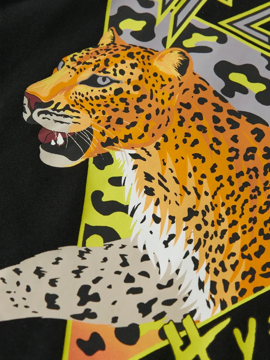 Футболка Def Leopard Name it, черный — фото 3