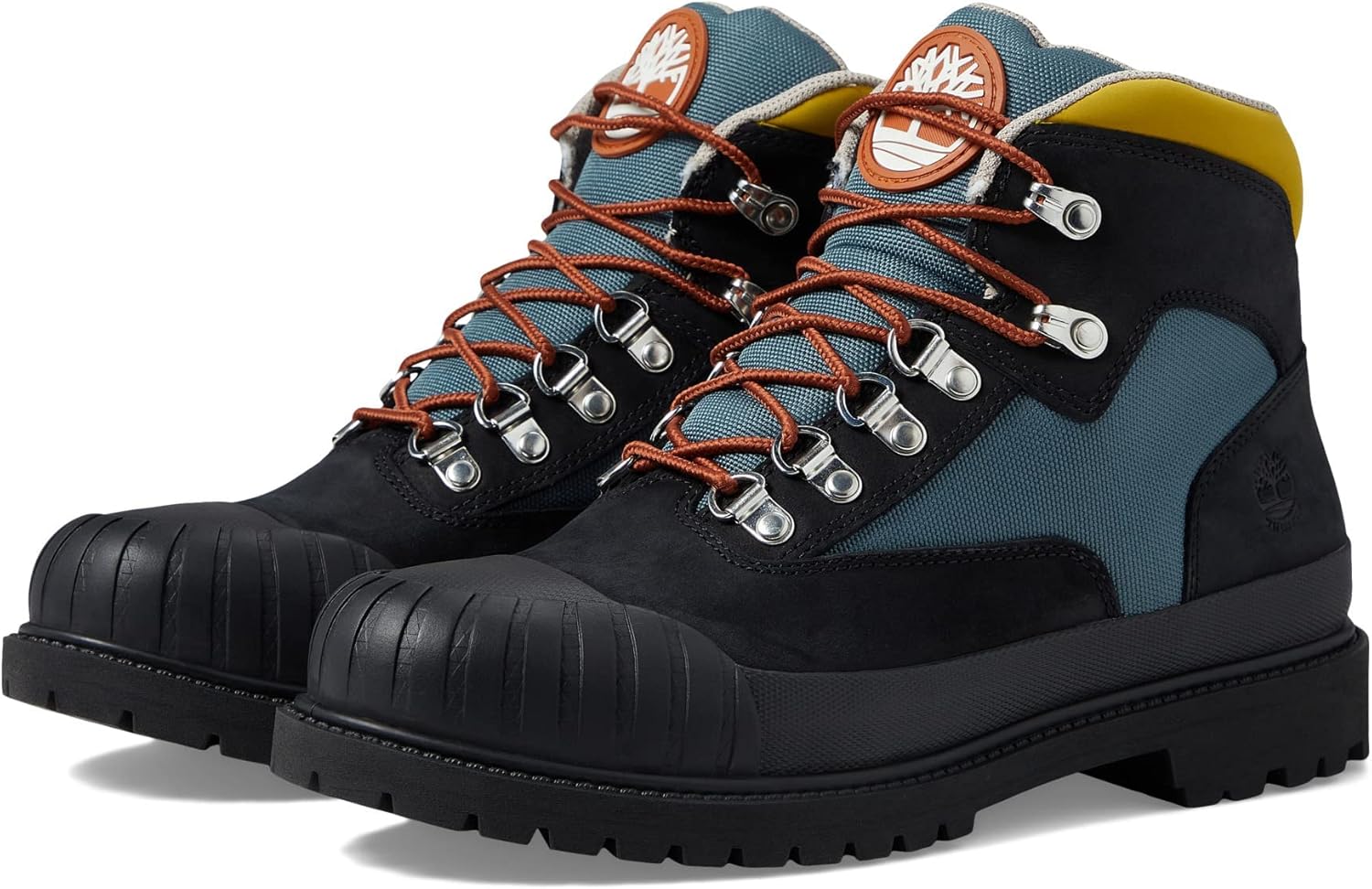 

Timberland мужские водонепроницаемые ботинки Heritage с резиновым носком, Black