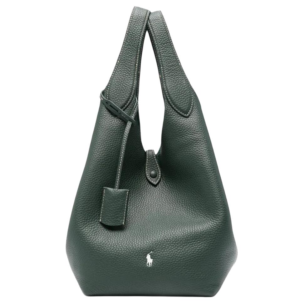 

Polo Ralph Lauren Средняя кожаная сумка-шопер