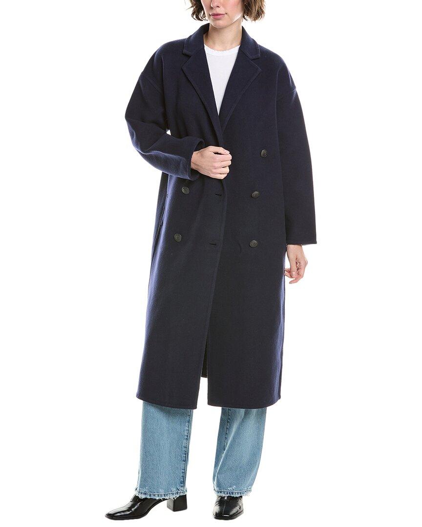 

Rag & bone Thea Итальянское шерстяное пальто с разделяющейся подкладкой, синий