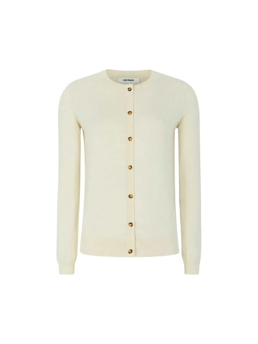 

Вязаный кардиган Soft Rebels Marla, светло-бежевый