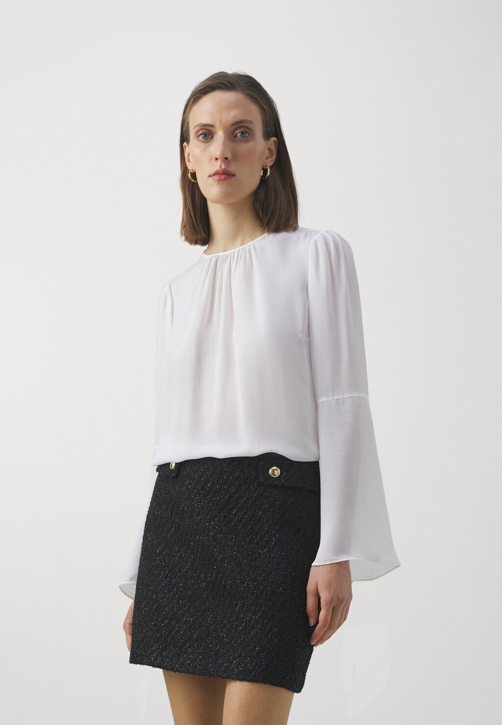 

Блузка MICHAEL Michael Kors BELL SLEEVE, белый