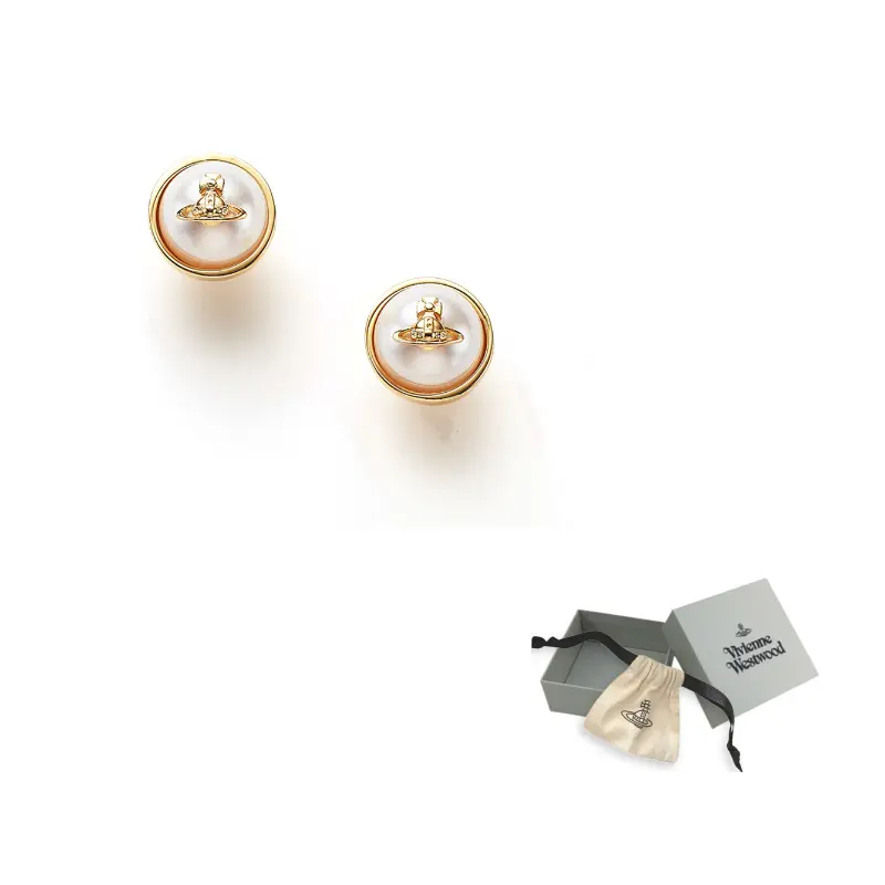 

Vivienne Westwood Винтажные серьги-гвоздики для женщин gold