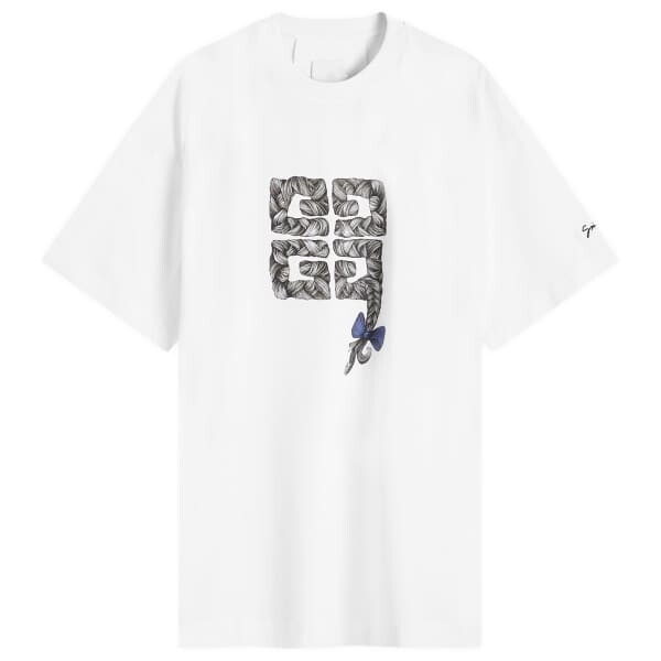 

Футболка с косами 4G Givenchy, белый