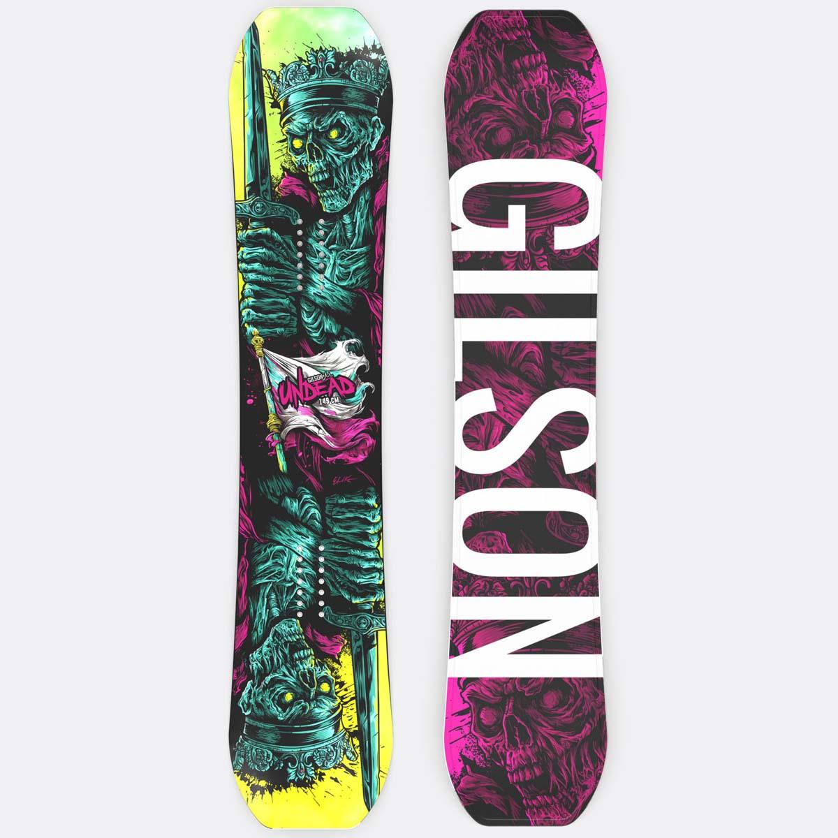 

Сноуборд Undead Hybrid Camber, мужской Gilson