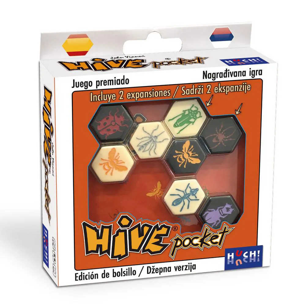 

Настольная игра Devir Hive Pocket, коричневый