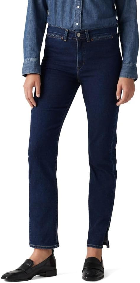 

Женские джинсы Levi's 724 с высокой талией, прямые (также доступны в размере Plus), Outside The Screen