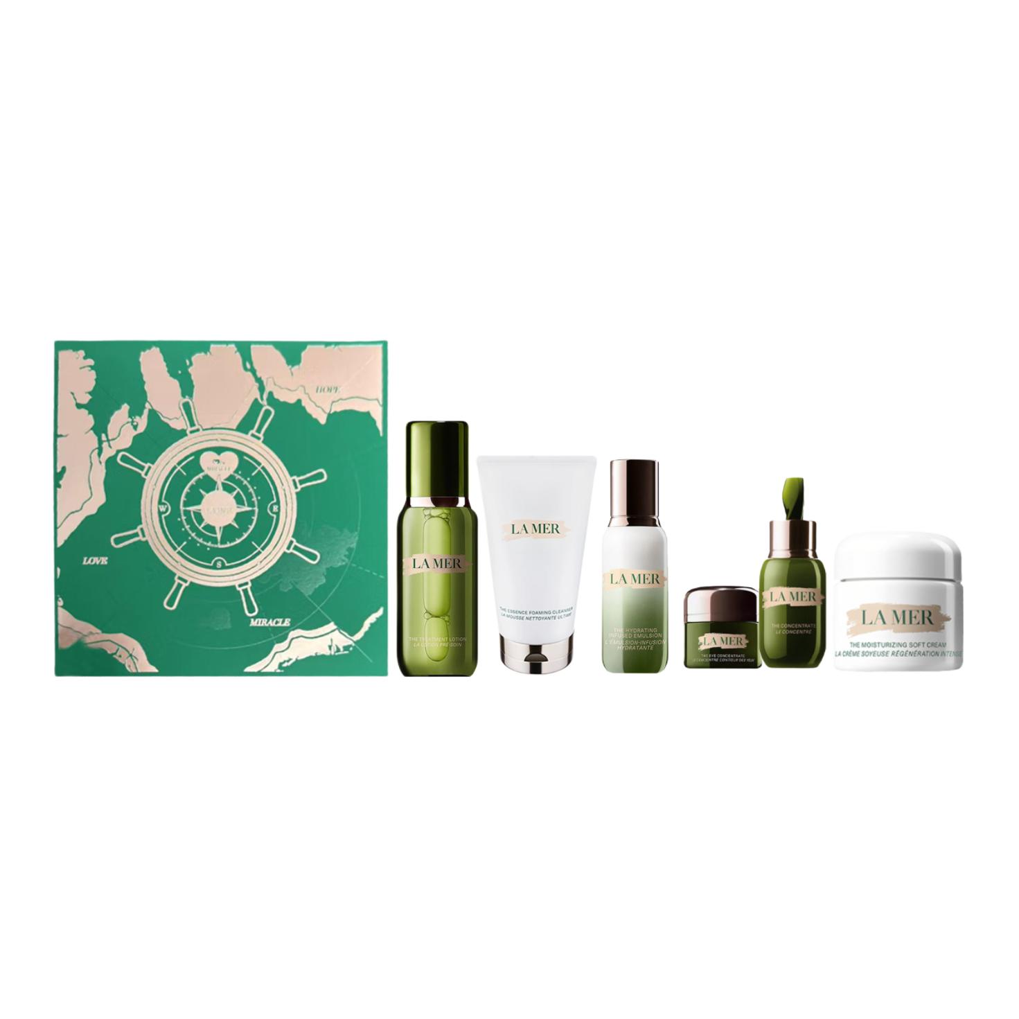 Набор для ухода за кожей Hailanzhimi Limited Luxurious Love Box A Journey Of Love, увлажняющий и восстанавливающий, шесть предметов LA MER — фото 4