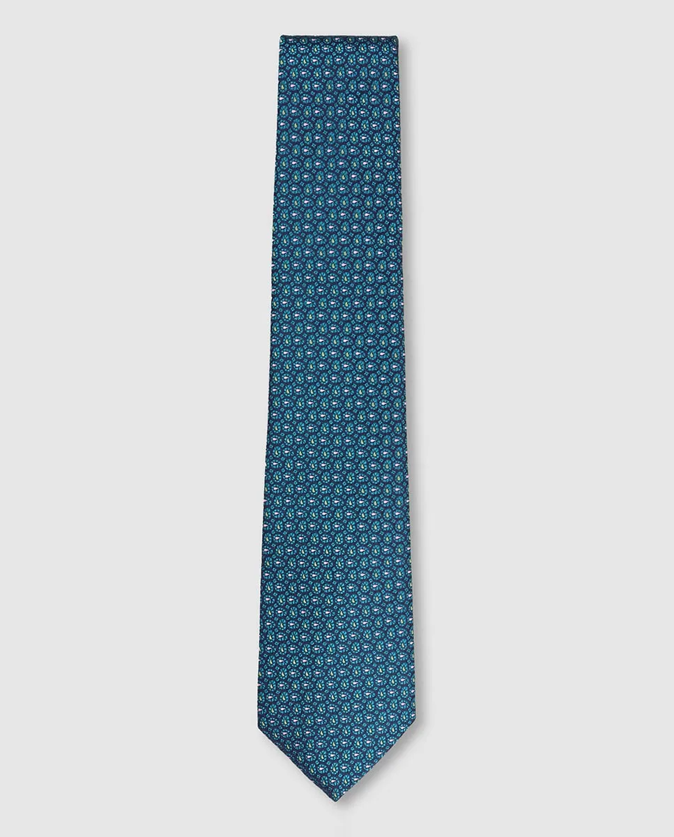 

Мужской шелковый галстук Miguel Bellido, зеленый