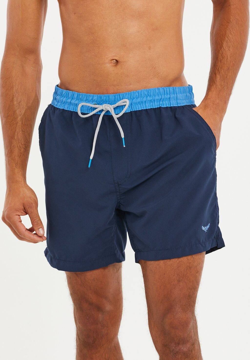 

Шорты для плавания PENGLAI Threadbare, цвет navy