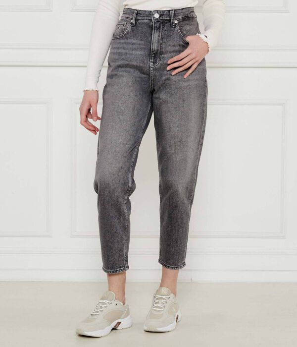 

Джинсы Mom fit Tommy Jeans, серый