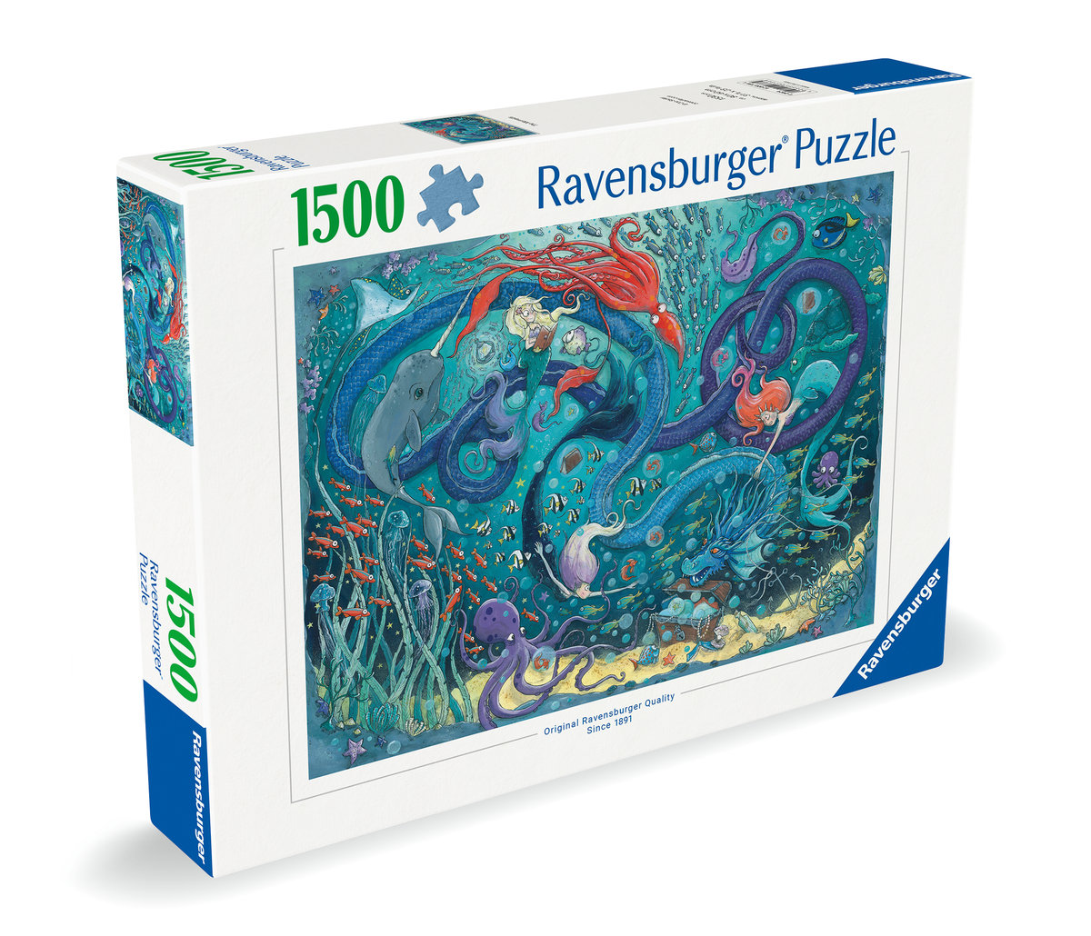 

2D пазл: Подводный мир 1500 деталей Ravensburger