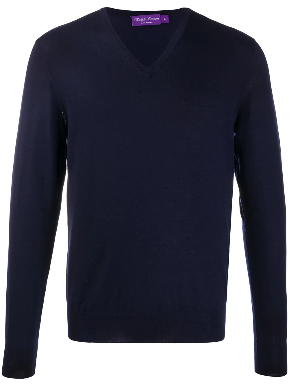 

Джемпер с V-образным вырезом Ralph Lauren Purple Label, синий