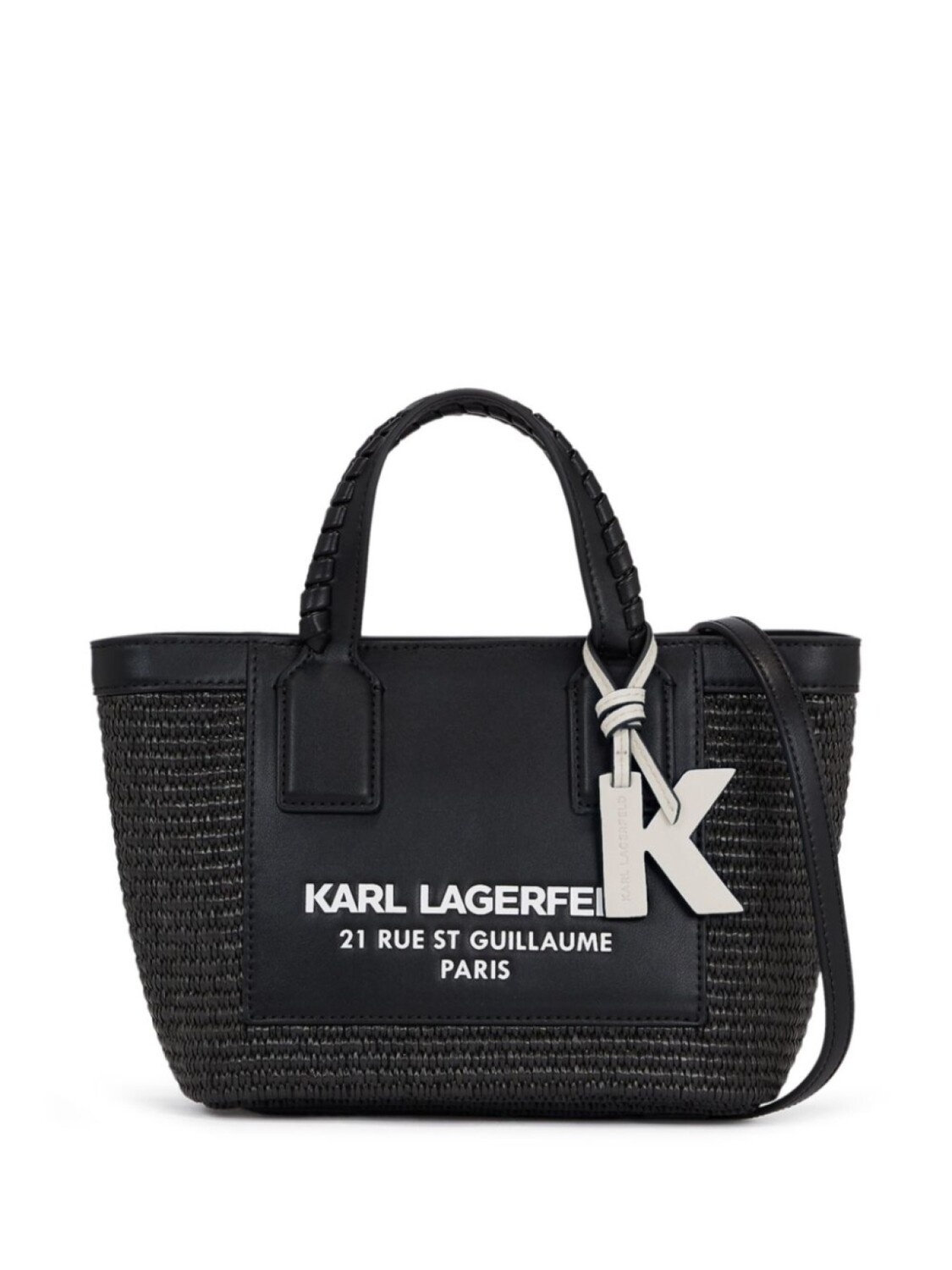 

Karl Lagerfeld сумка-тоут RSG из рафии, черный